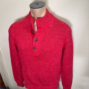 L.L. Bean Red Men's Sweater